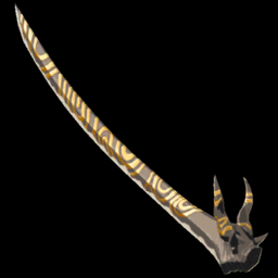 Silver Lynel Saber Horn