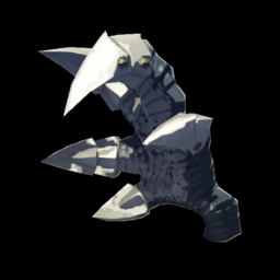 Blue-Maned Lynel Mace Horn